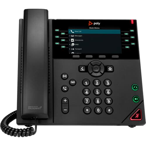 Poly VVX 450 12-line business IP desk phone