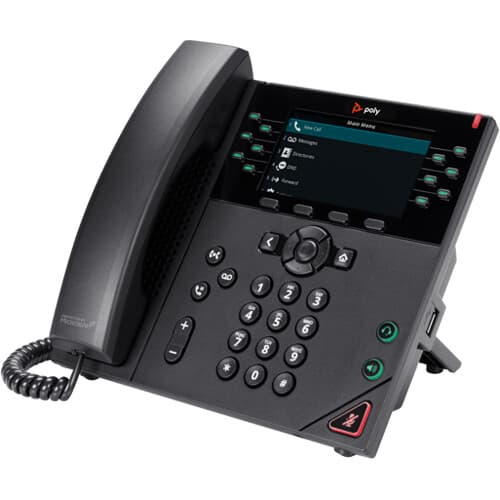 Poly VVX 450 12-line business IP desk phone