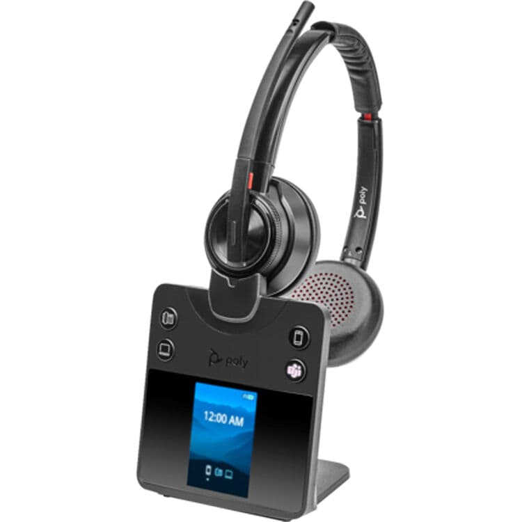 Poly Savi 8420 Office Microsoft Teams DECT Headset | Wireless Headset