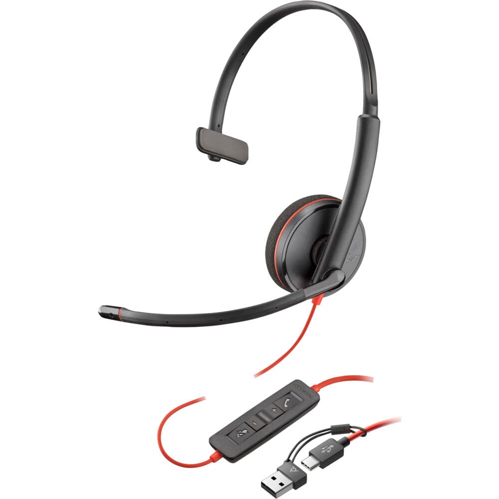 Hp Poly Headsets Poly Bw 3210 Mono USB-C Hs USB-C/a