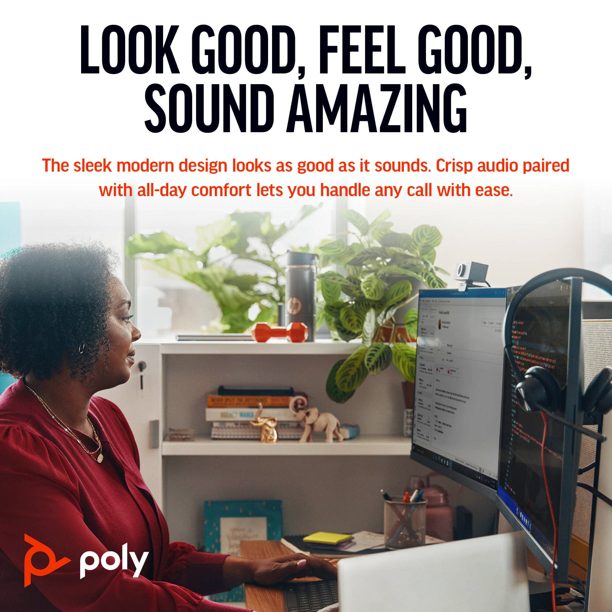 HP POLY HEADSETS POLY BW 3320 USB-C HS USB-C/A +USB-C/A view 4