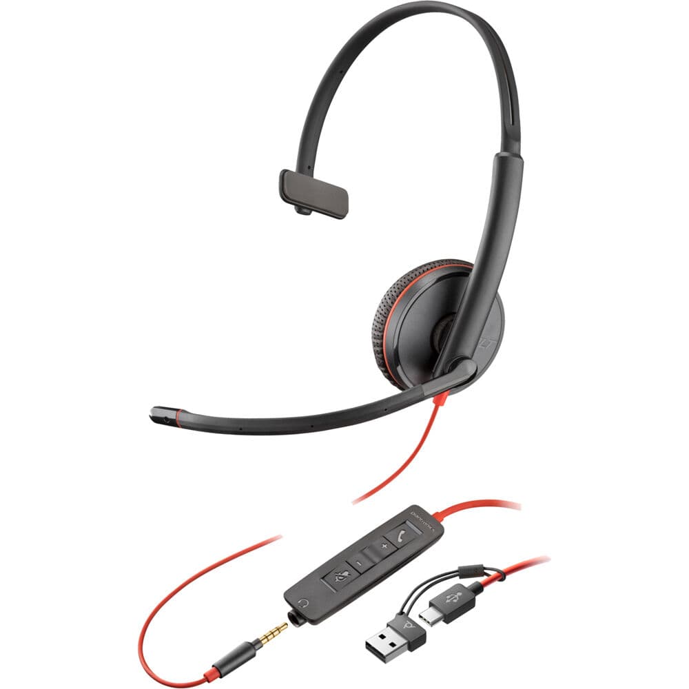 Hp Poly Headsets Poly Bw 3215 USB-C Hs 3.5mmp USB-C/a