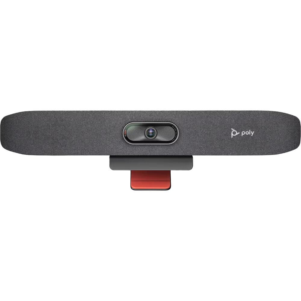 Poly Studio Small Room Kit for Microsoft Teams with Studio R30 USB video bar and GC8 touch controller