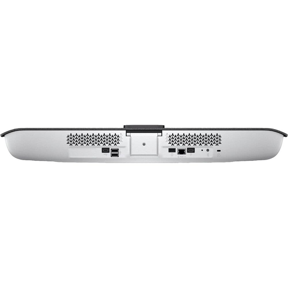 Poly Studio V12 USB video bar for small meeting rooms with PoE++-only power