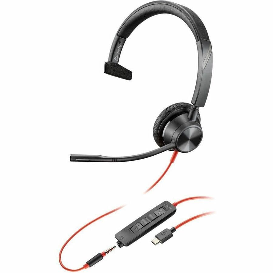 Hp Poly Headsets Poly Blackwire 3315 Hs +usb-C/a Taa