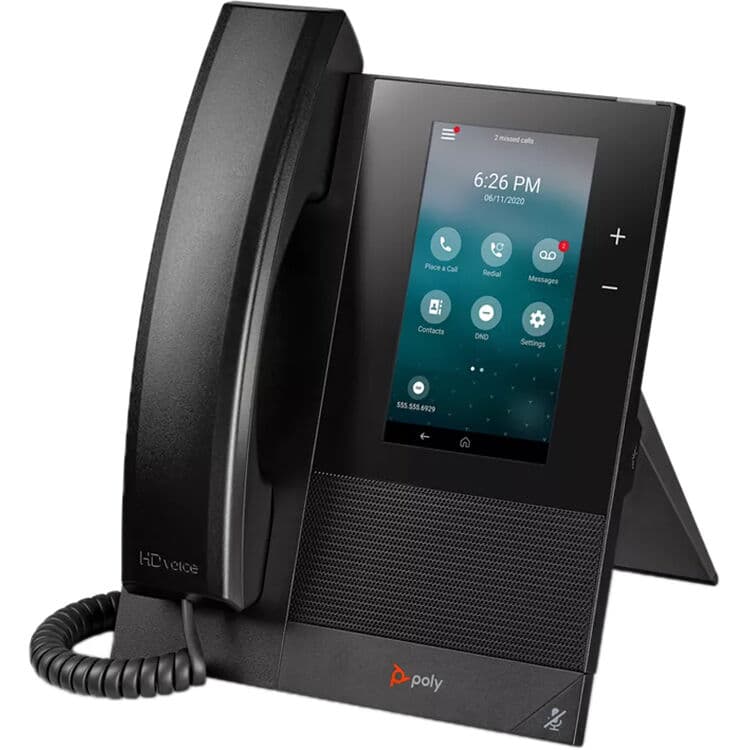 Poly CCX 400 BMP SIP Desk Phone w/ PSU | VoIP, Enterprise