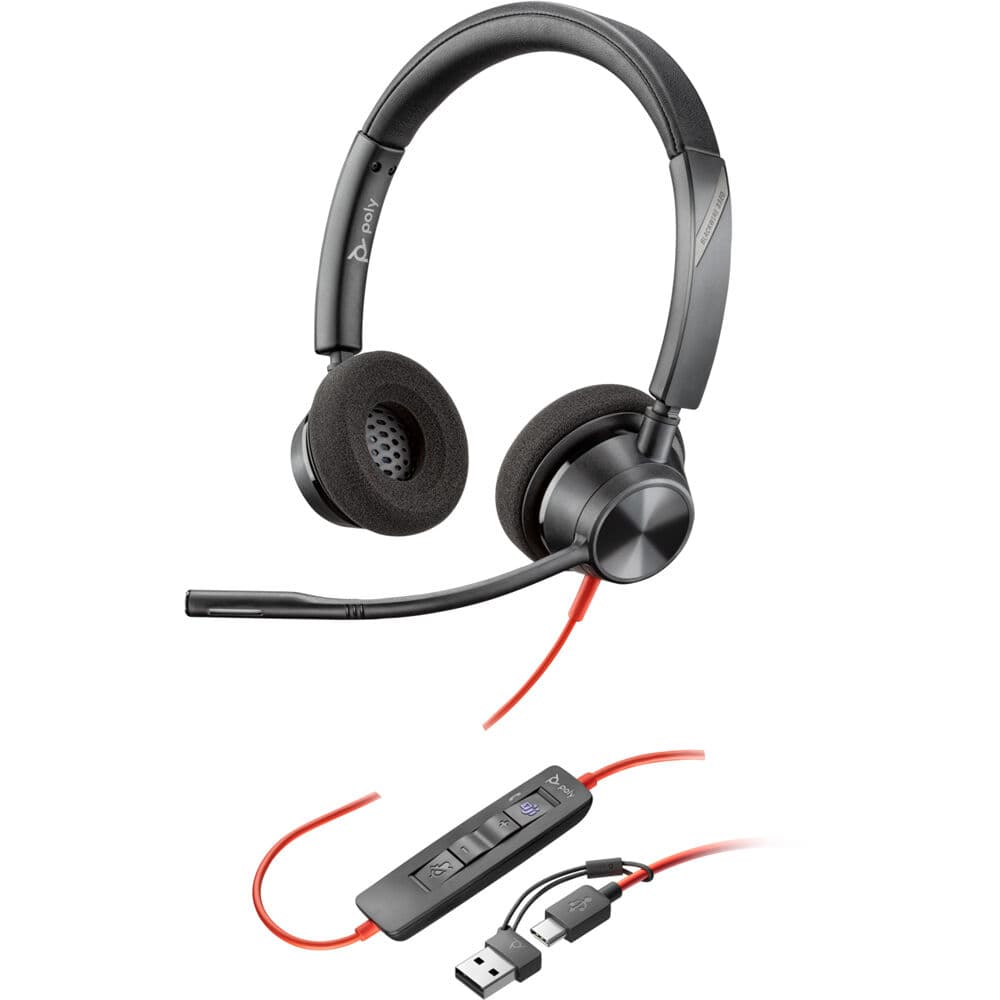 Hp Poly Headsets Poly Bw 3320-M USB-C Hs USB-C/a +usb-C/a