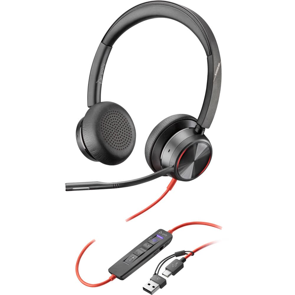 Hp Poly Headsets Poly Bw 8225-M USB-C Hs USB-C/a +usb-C/a